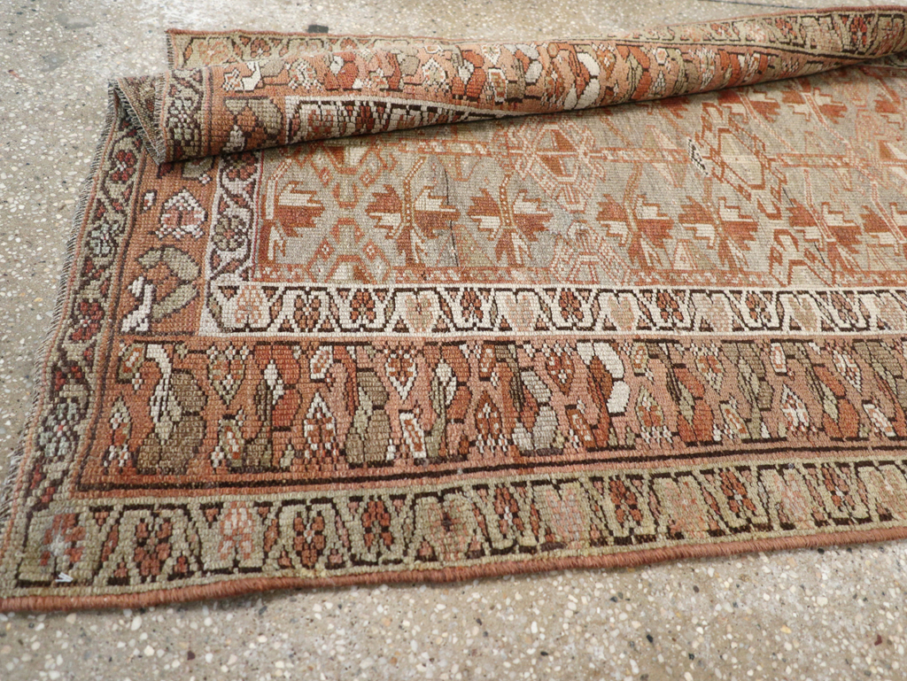 Antique Persian Kurdish Runner, No.24001 - Gsblank