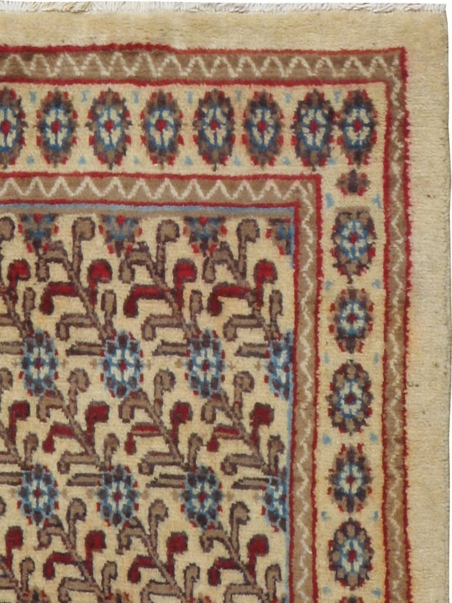 Vintage Persian Mashad Runner (Pair: 1 of 2), No.24006 - Gsblank