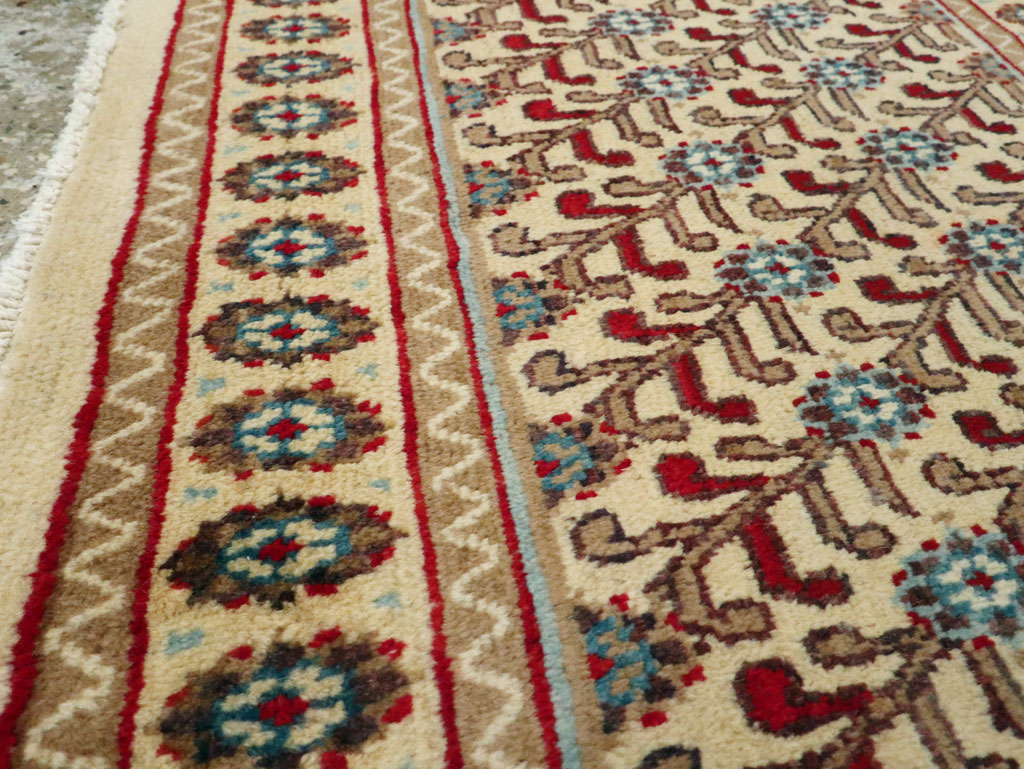 Vintage Persian Mashad Runner (Pair: 1 of 2), No.24006 - Gsblank