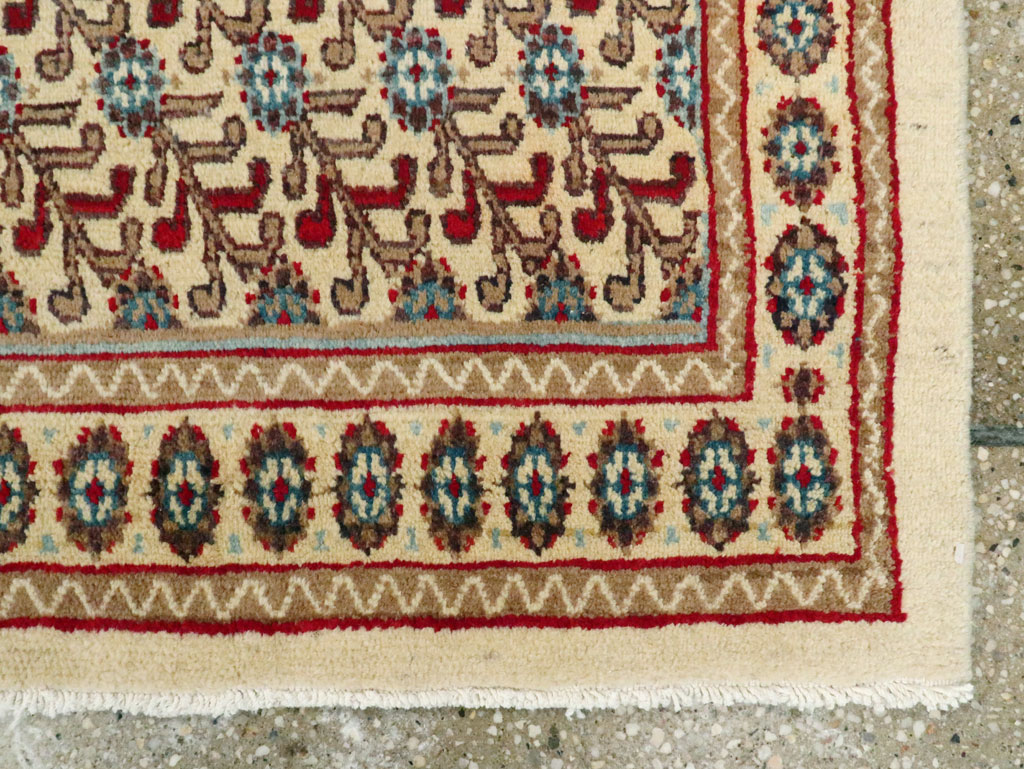 Vintage Persian Mashad Runner (Pair: 1 of 2), No.24006 - Gsblank