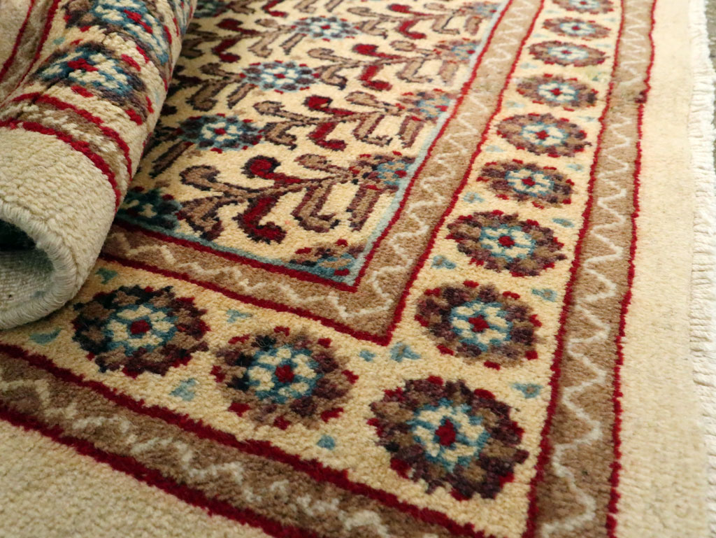 Vintage Persian Mashad Runner (Pair: 1 of 2), No.24006 - Gsblank