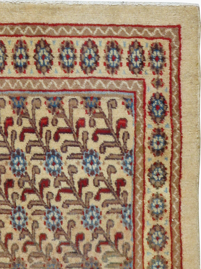 Vintage Persian Mashad Runner (Pair: 2 of 2), No.24007 - Gsblank