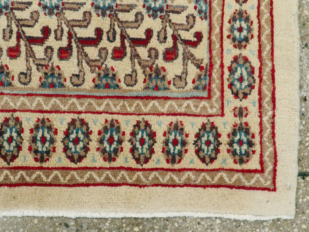 Vintage Persian Mashad Runner (Pair: 2 of 2), No.24007 - Gsblank