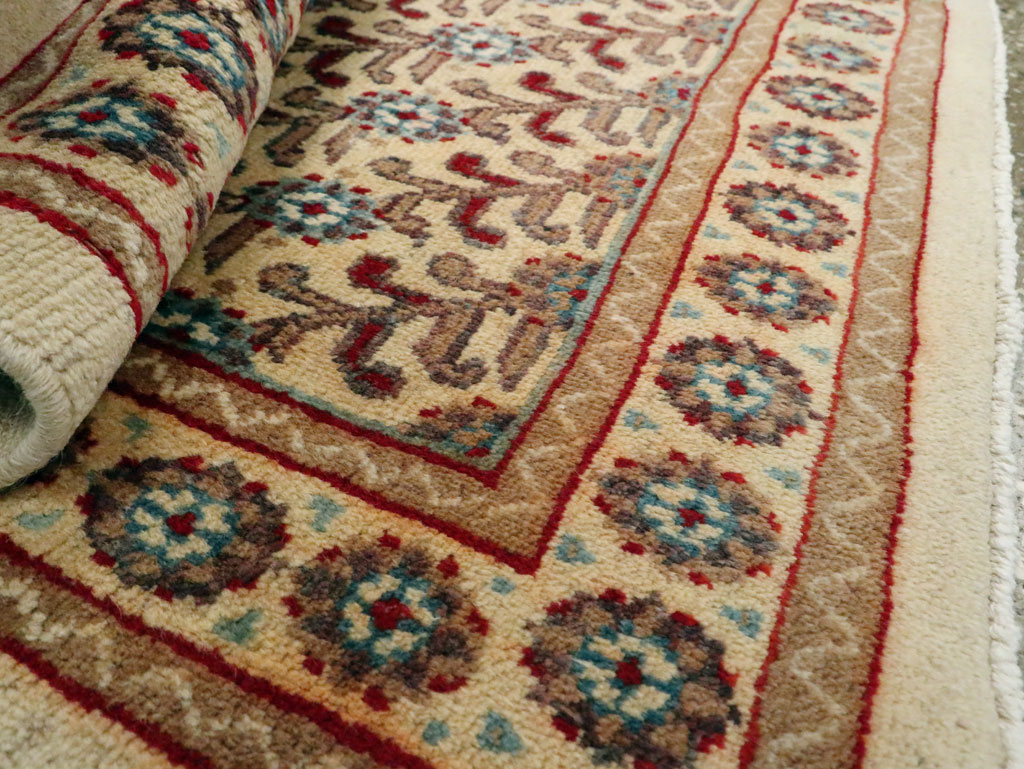 Vintage Persian Mashad Runner (Pair: 2 of 2), No.24007 - Gsblank