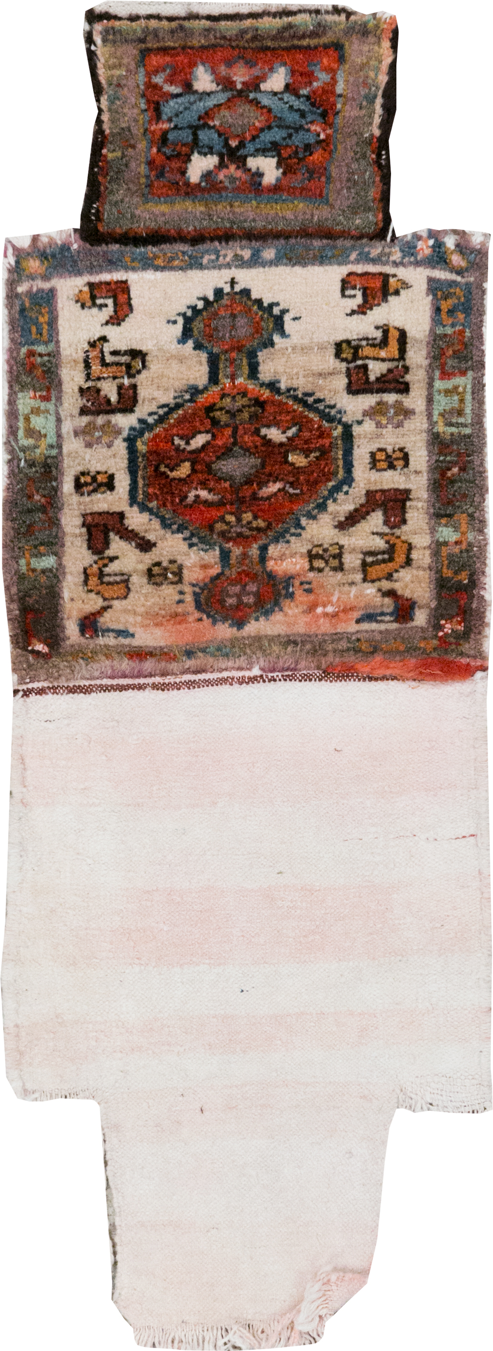 Vintage Persian Kurdish Salt Bag (Namakdan), No.24013 - Gsblank