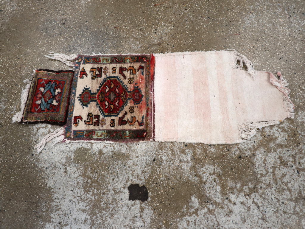 Vintage Persian Kurdish Salt Bag (Namakdan), No.24013 - Gsblank