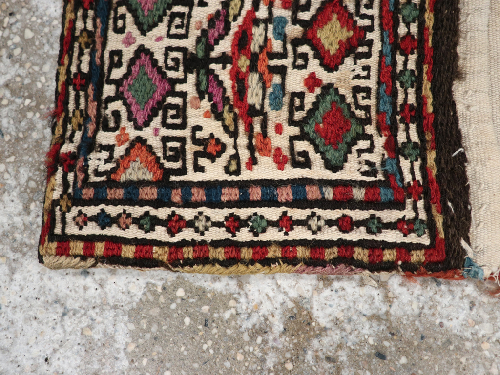 Vintage Persian Kilim Saddlebag (Khorjin), No.24014 - Gsblank
