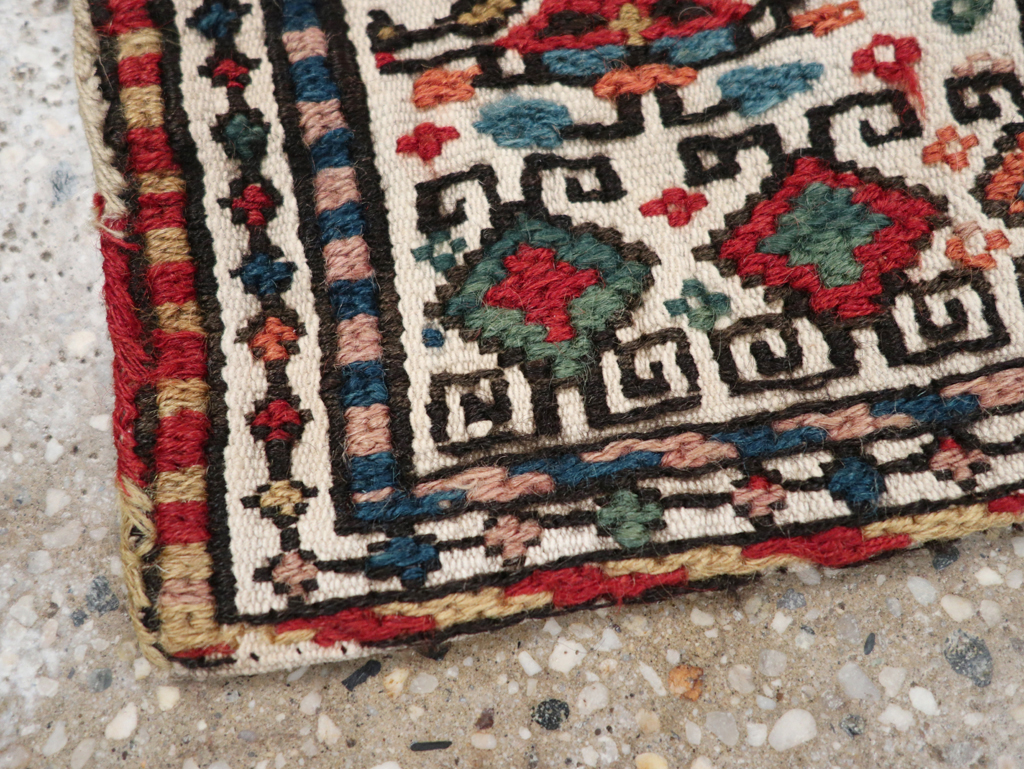 Vintage Persian Kilim Saddlebag (Khorjin), No.24014 - Gsblank