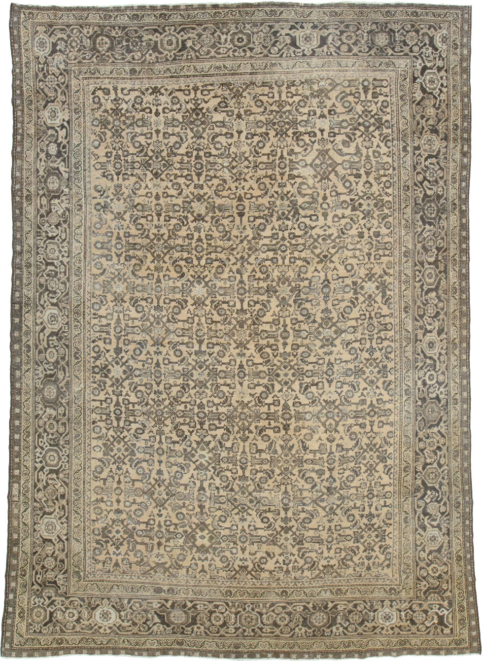Antique Perisan Mahal Carpet, No.24017 - Gsblank