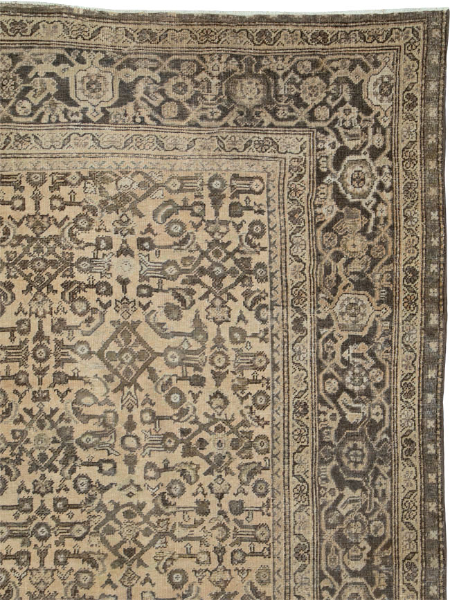 Antique Perisan Mahal Carpet, No.24017 - Gsblank