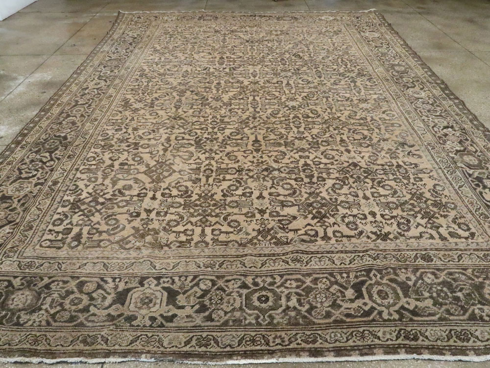 Antique Perisan Mahal Carpet, No.24017 - Gsblank