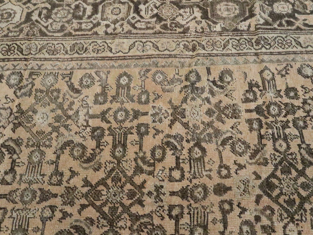 Antique Perisan Mahal Carpet, No.24017 - Gsblank