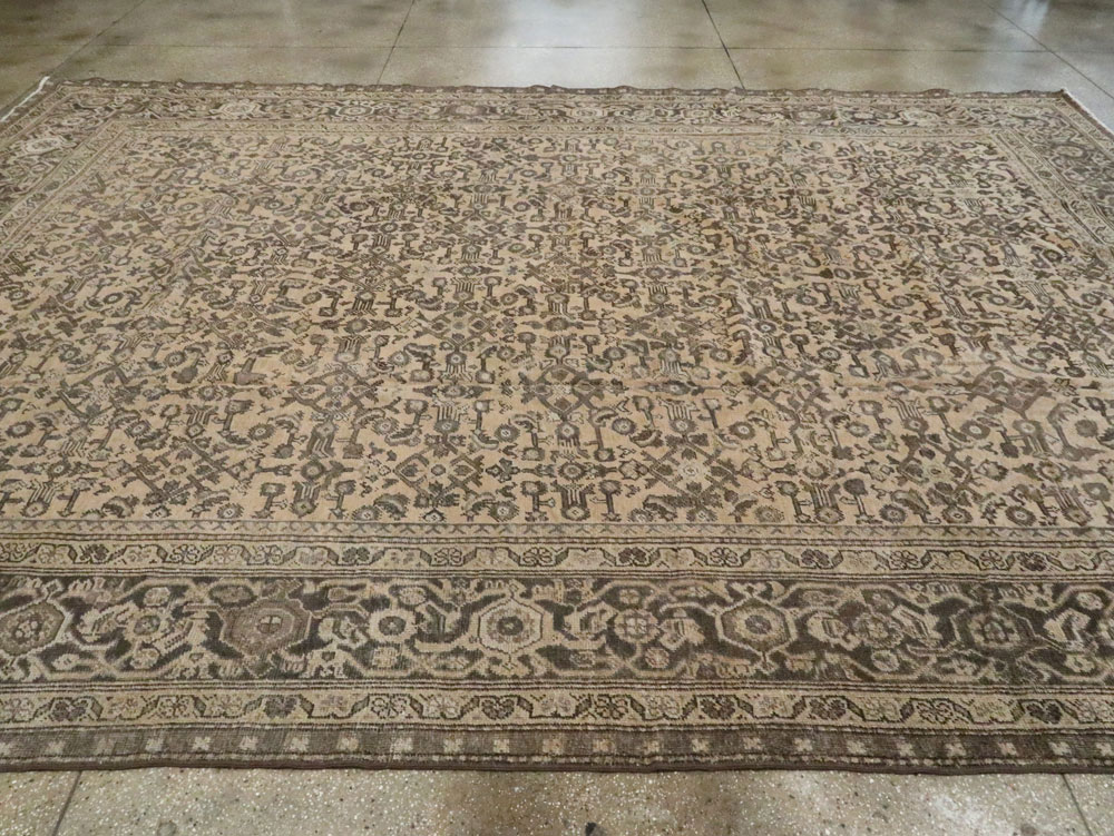 Antique Perisan Mahal Carpet, No.24017 - Gsblank