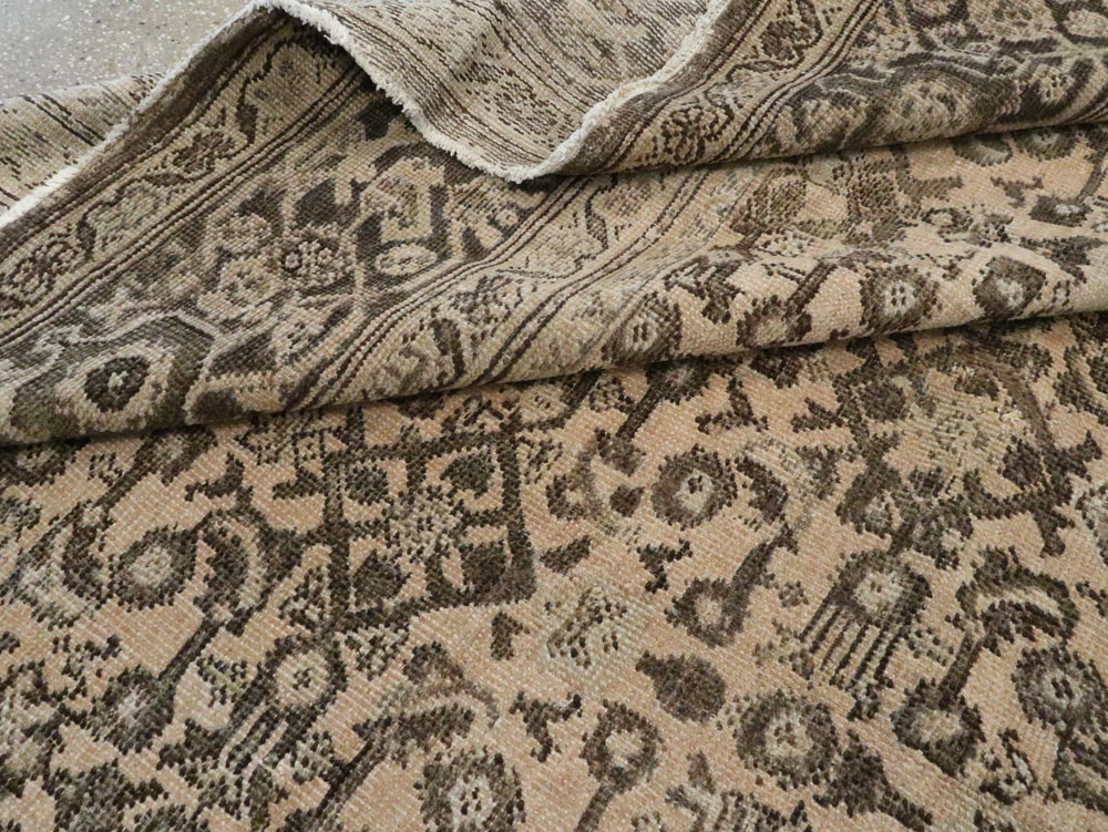 Antique Perisan Mahal Carpet, No.24017 - Gsblank