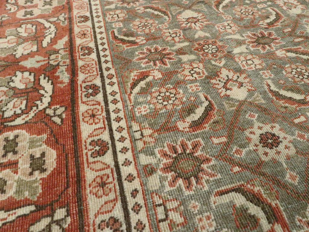 Antique Persian Mahal Gallery Carpet, No.24019 - Gsblank