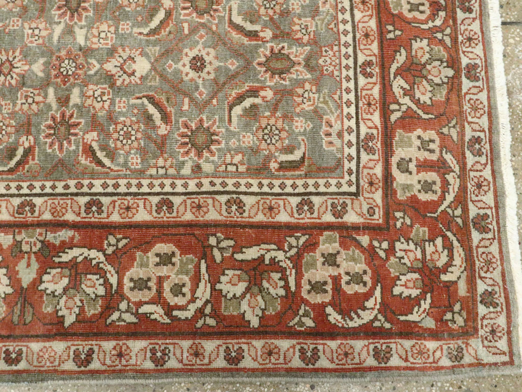 Antique Persian Mahal Gallery Carpet, No.24019 - Gsblank