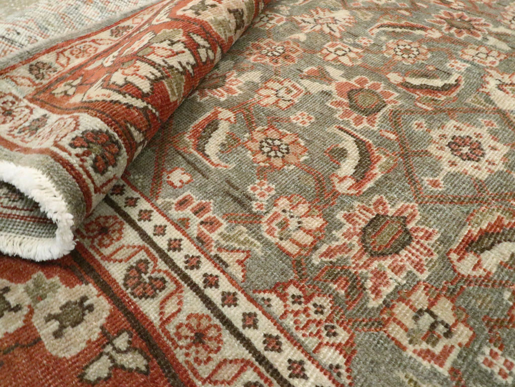 Antique Persian Mahal Gallery Carpet, No.24019 - Gsblank