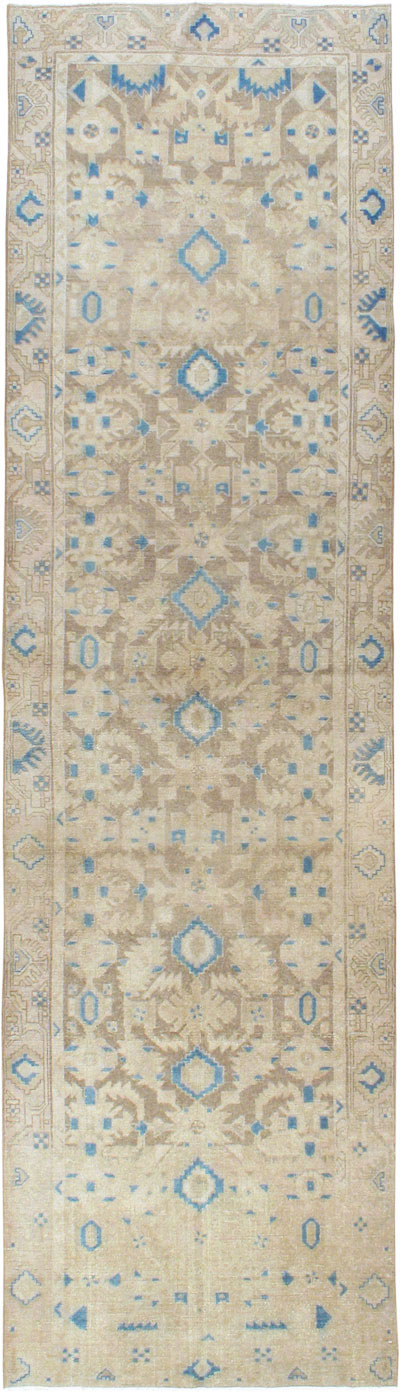 Vintage Persian Malayer Runner, No.24039 - Gsblank