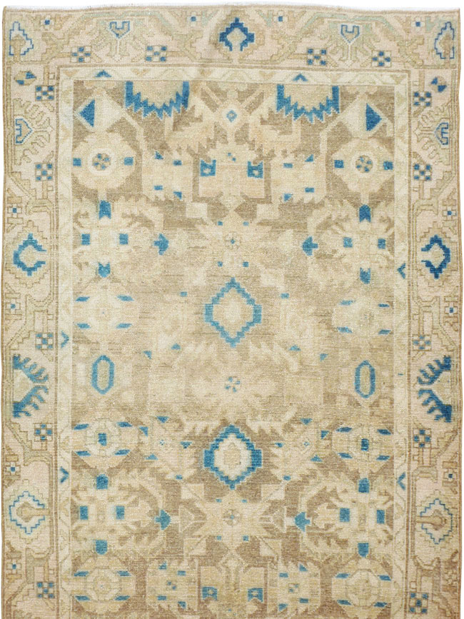 Vintage Persian Malayer Runner, No.24039 - Gsblank