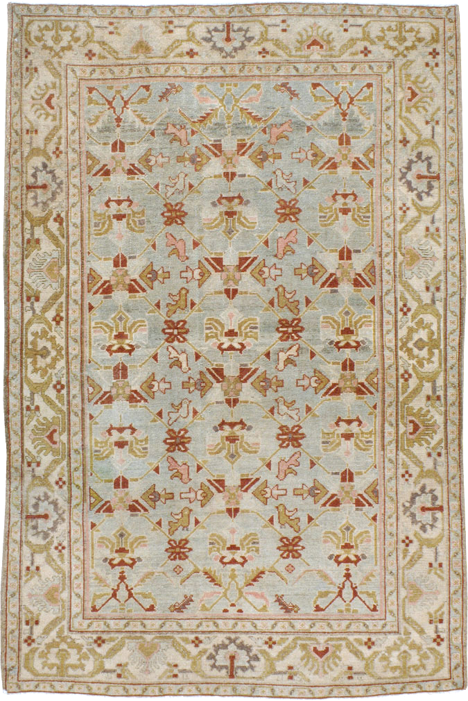 Vintage Persian Malayer Rug, No.24041 - Gsblank