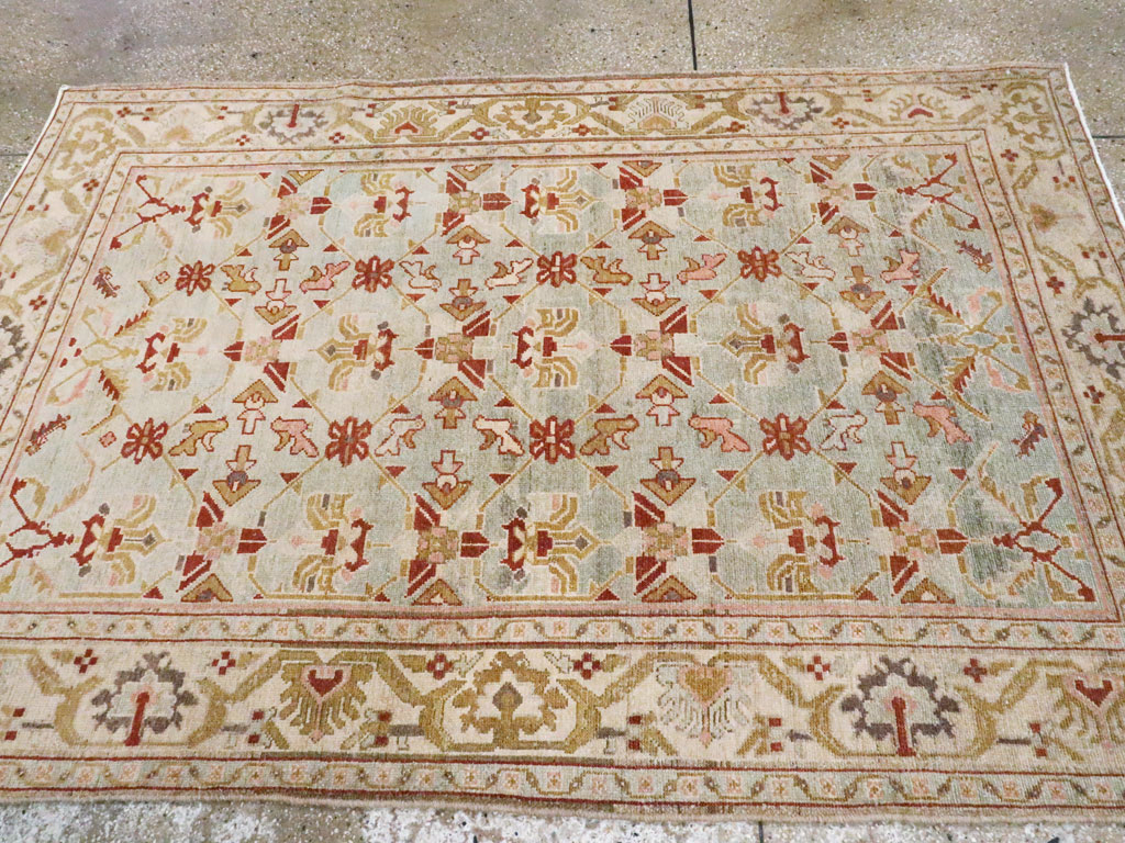 Vintage Persian Malayer Rug, No.24041 - Gsblank