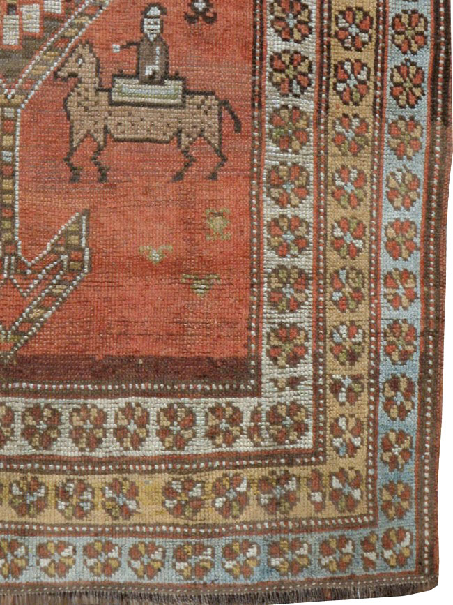 Antique Persian Malayer Rug, No.24046 - Gsblank