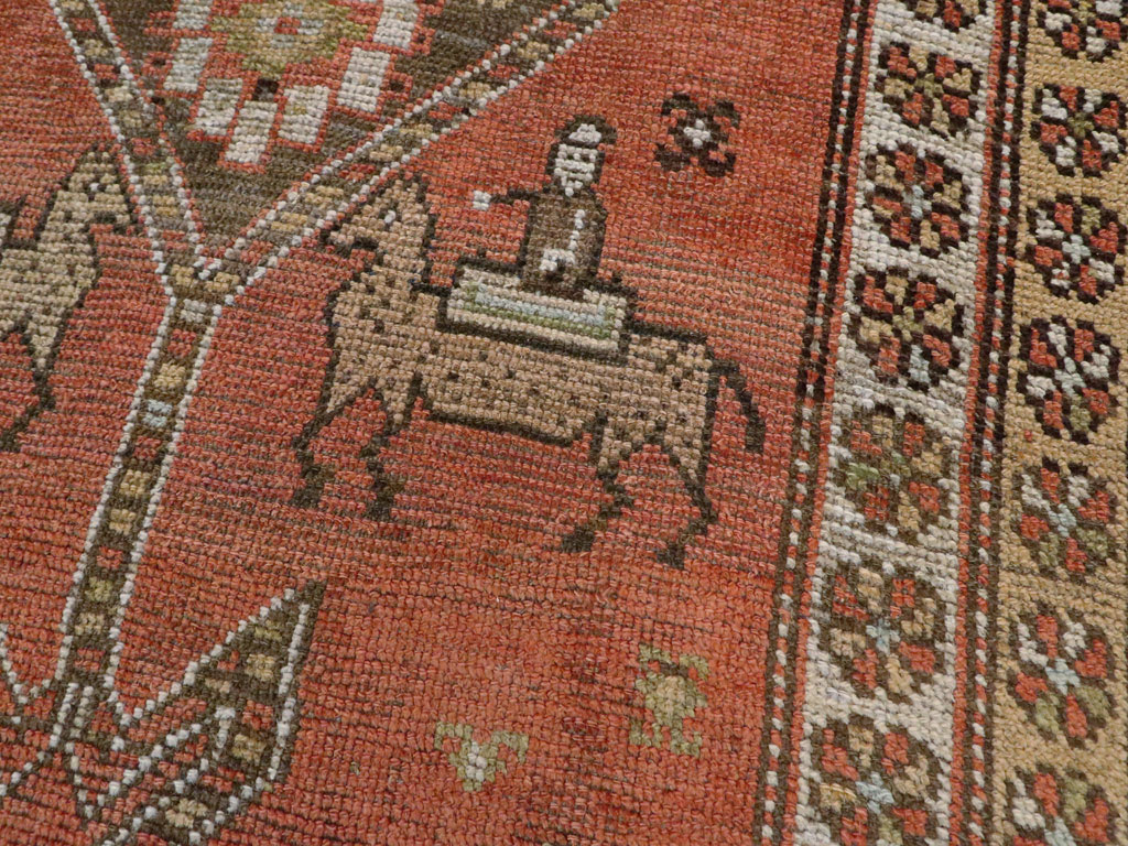 Antique Persian Malayer Rug, No.24046 - Gsblank