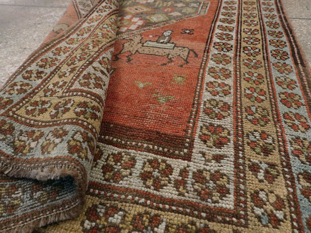 Antique Persian Malayer Rug, No.24046 - Gsblank