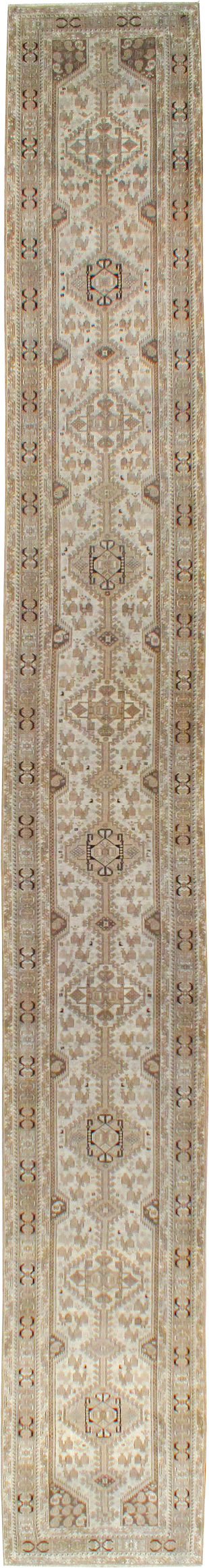 Antique Persian Shiraz Long Runner, No.24051 - Gsblank