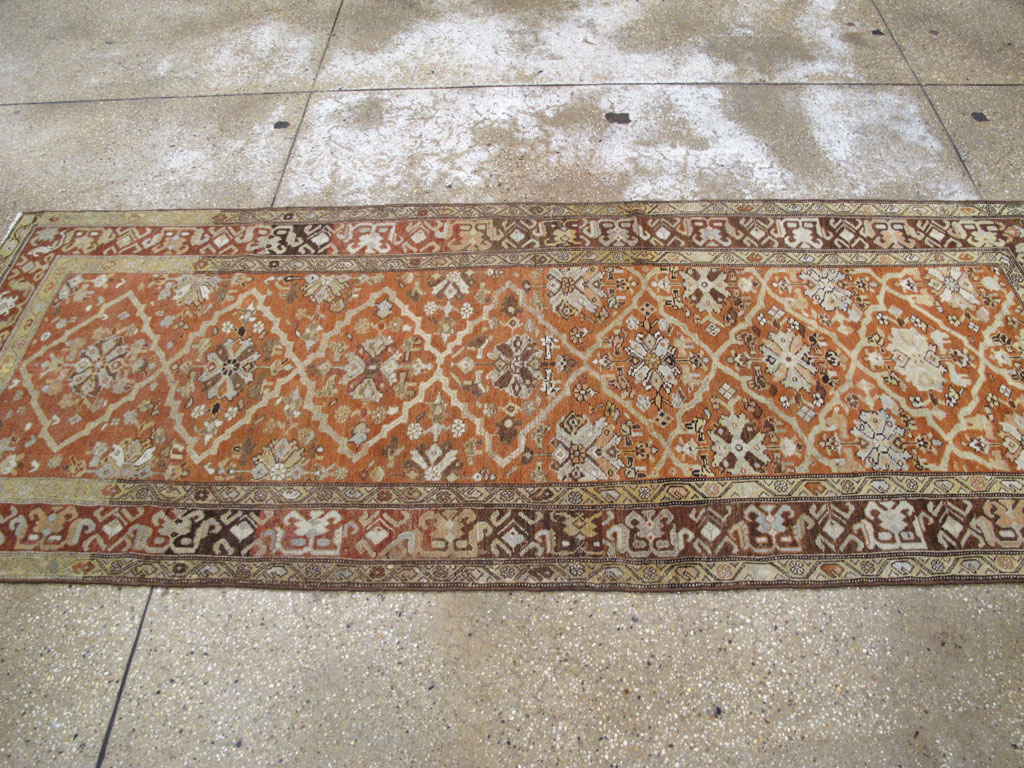 Antique Persian Malayer Runner, No.24055 - Gsblank