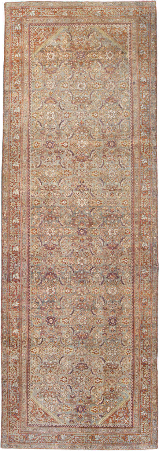 Antique Persian Mahal Gallery Carpet, No.24066 - Gsblank
