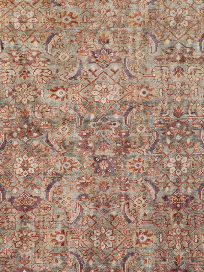 Antique Persian Mahal Gallery Carpet, No.24066 - Gsblank