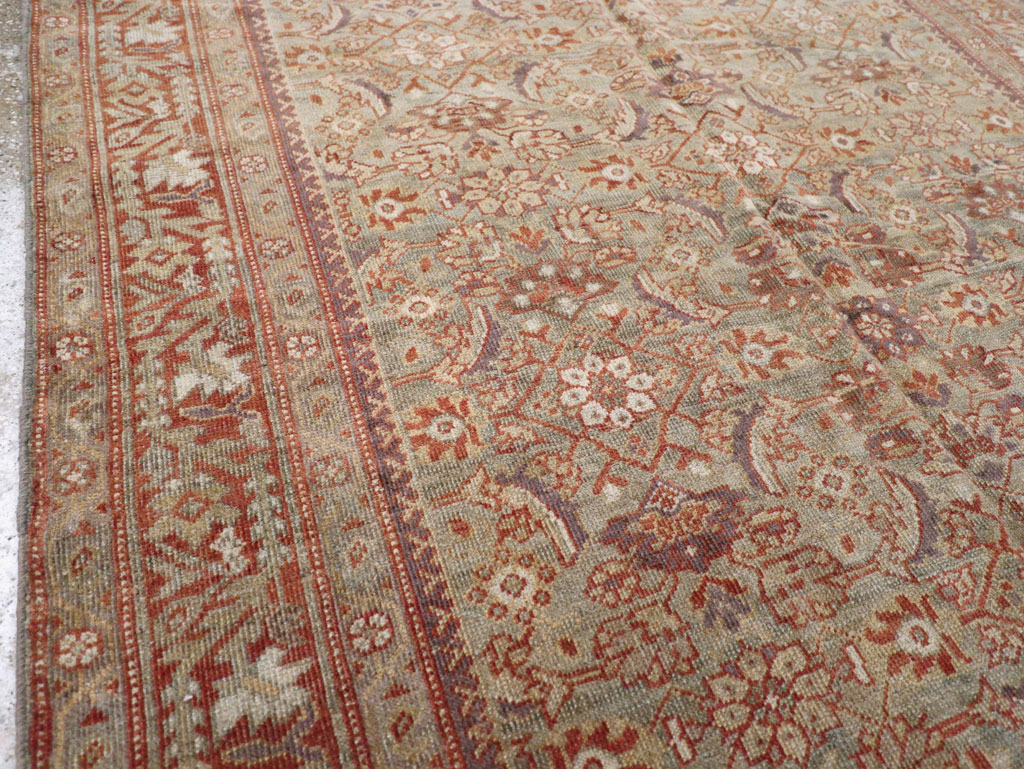 Antique Persian Mahal Gallery Carpet, No.24066 - Gsblank