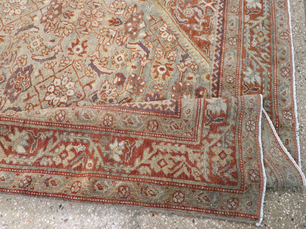 Antique Persian Mahal Gallery Carpet, No.24066 - Gsblank