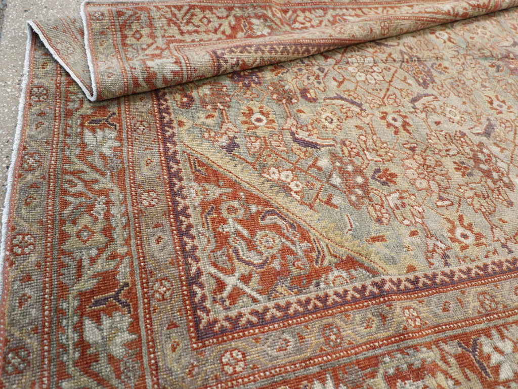 Antique Persian Mahal Gallery Carpet, No.24066 - Gsblank