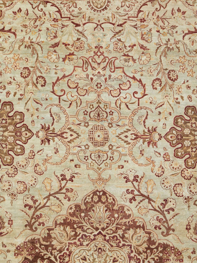 Antique Persian Lavar Kerman Carpet, No.24067 - Gsblank