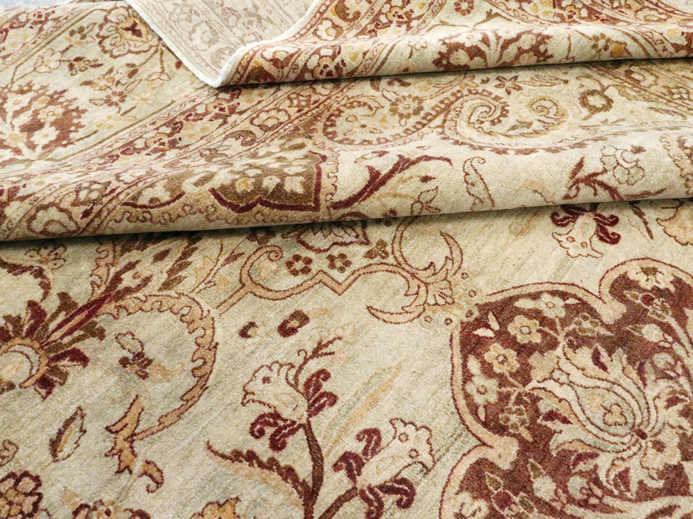 Antique Persian Lavar Kerman Carpet, No.24067 - Gsblank