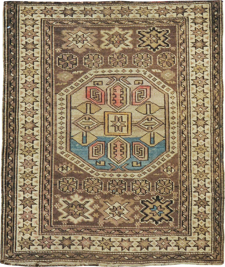 Antique Caucasian Shirvan Rug, No.24068 - Gsblank