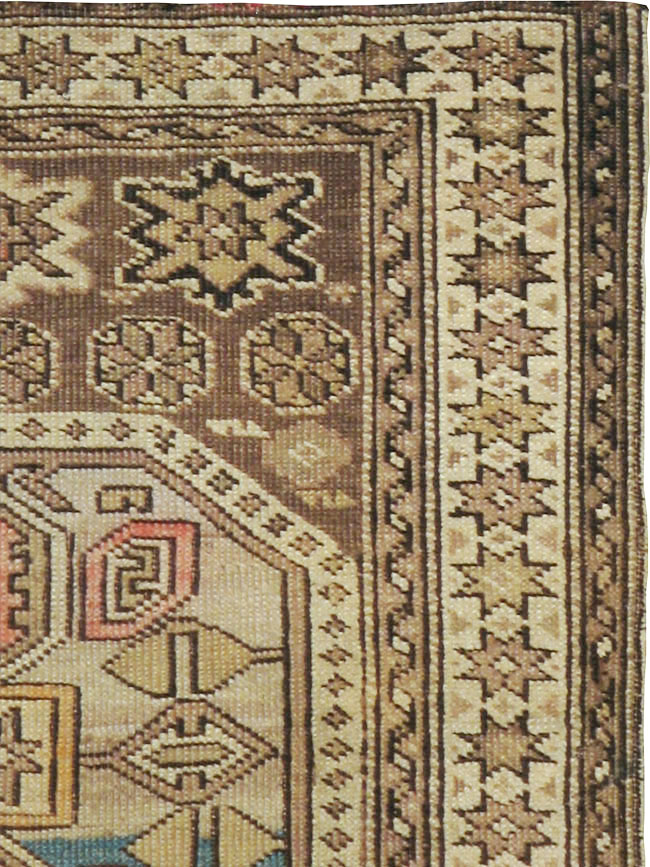 Antique Caucasian Shirvan Rug, No.24068 - Gsblank
