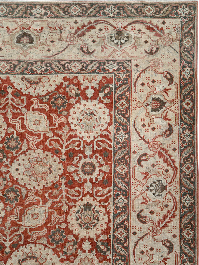 Antique Persian Tabriz Carpet, No.24081 - Gsblank