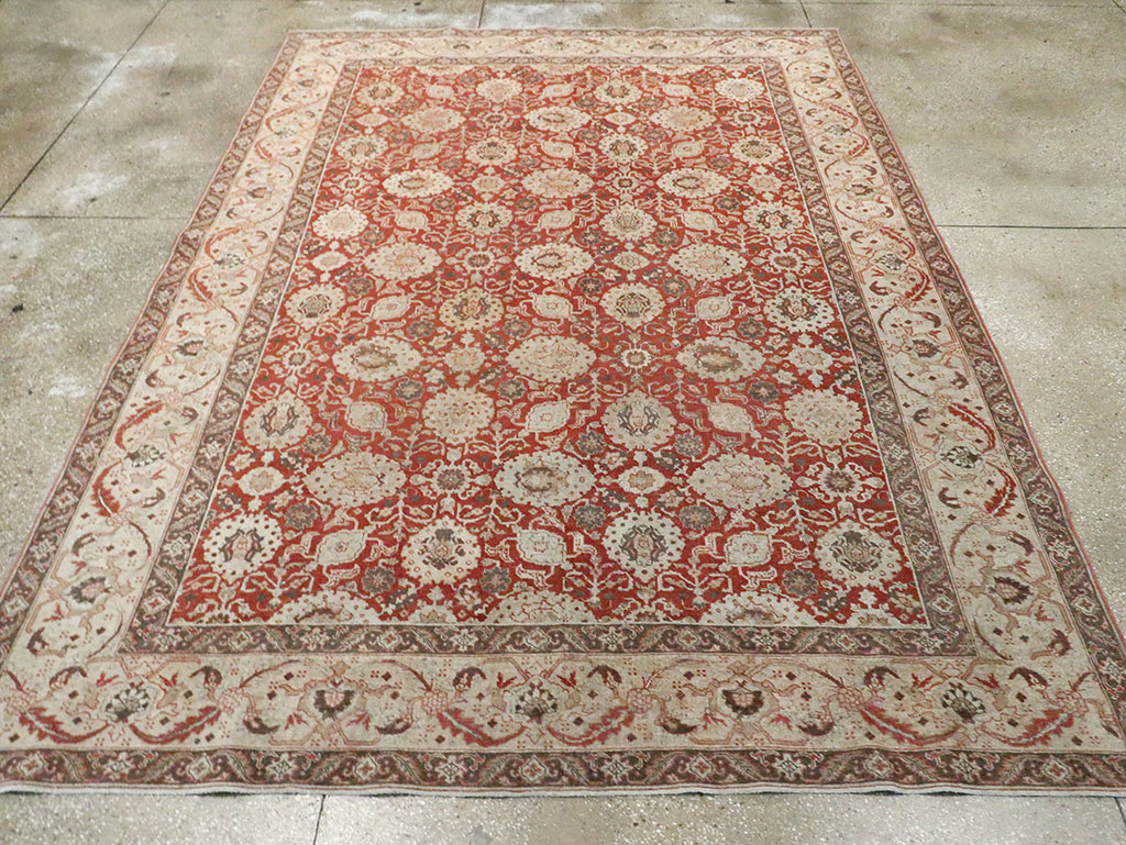 Antique Persian Tabriz Carpet, No.24081 - Gsblank