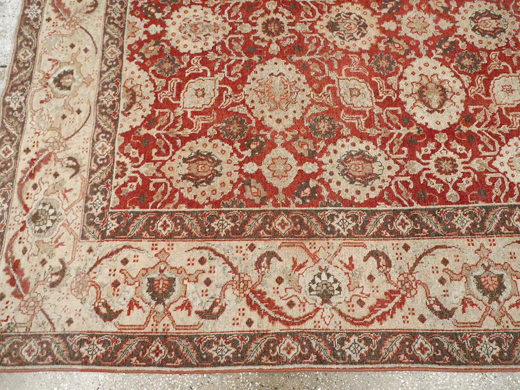 Antique Persian Tabriz Carpet, No.24081 - Gsblank