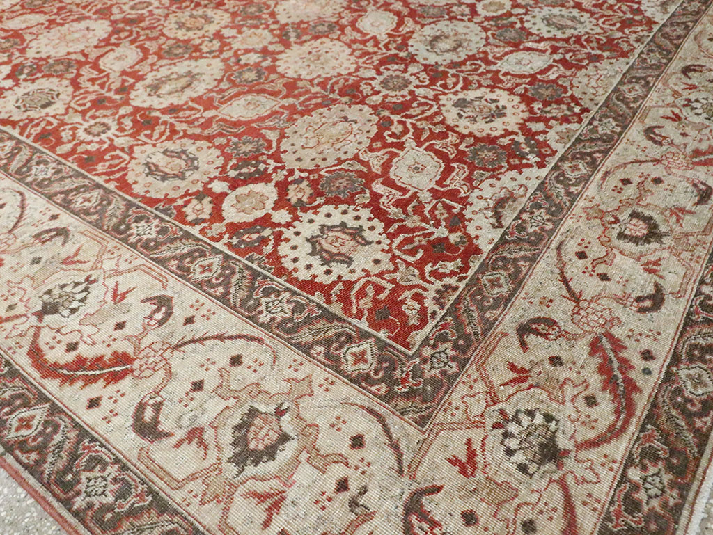 Antique Persian Tabriz Carpet, No.24081 - Gsblank