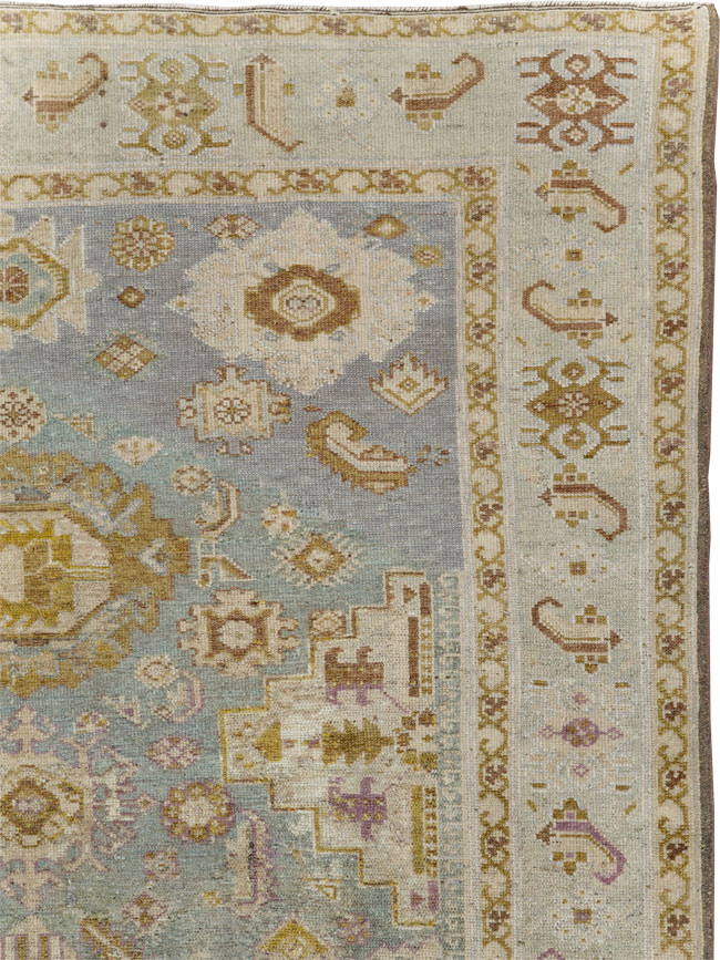 Antique Persian Malayer Wide Gallery Runner, No.24083 - Gsblank