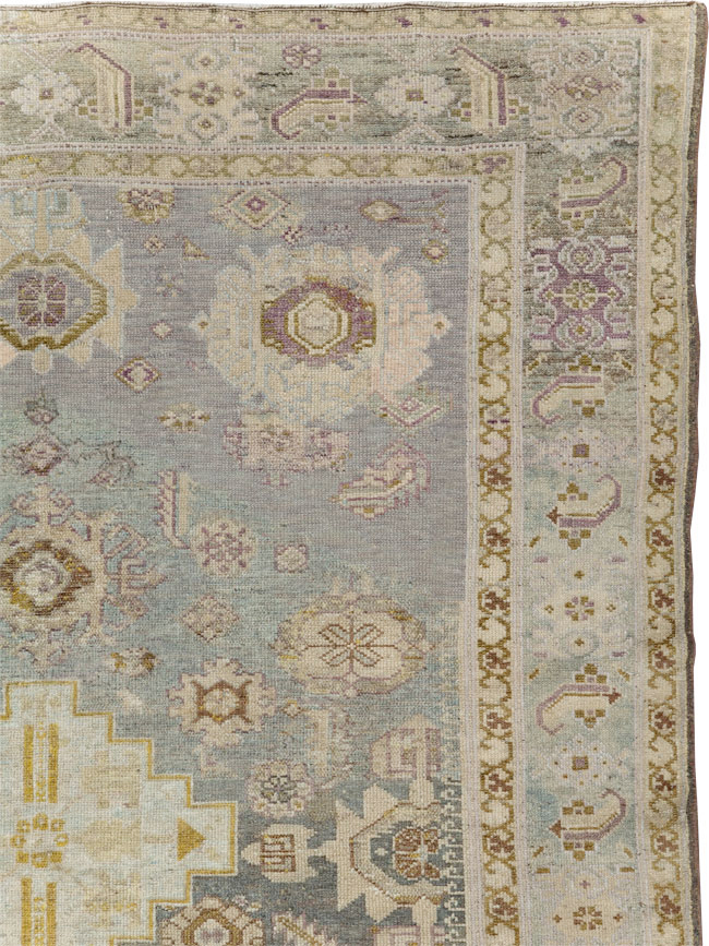 Antique Persian Malayer Wide Gallery Runner, No.24083 - Gsblank