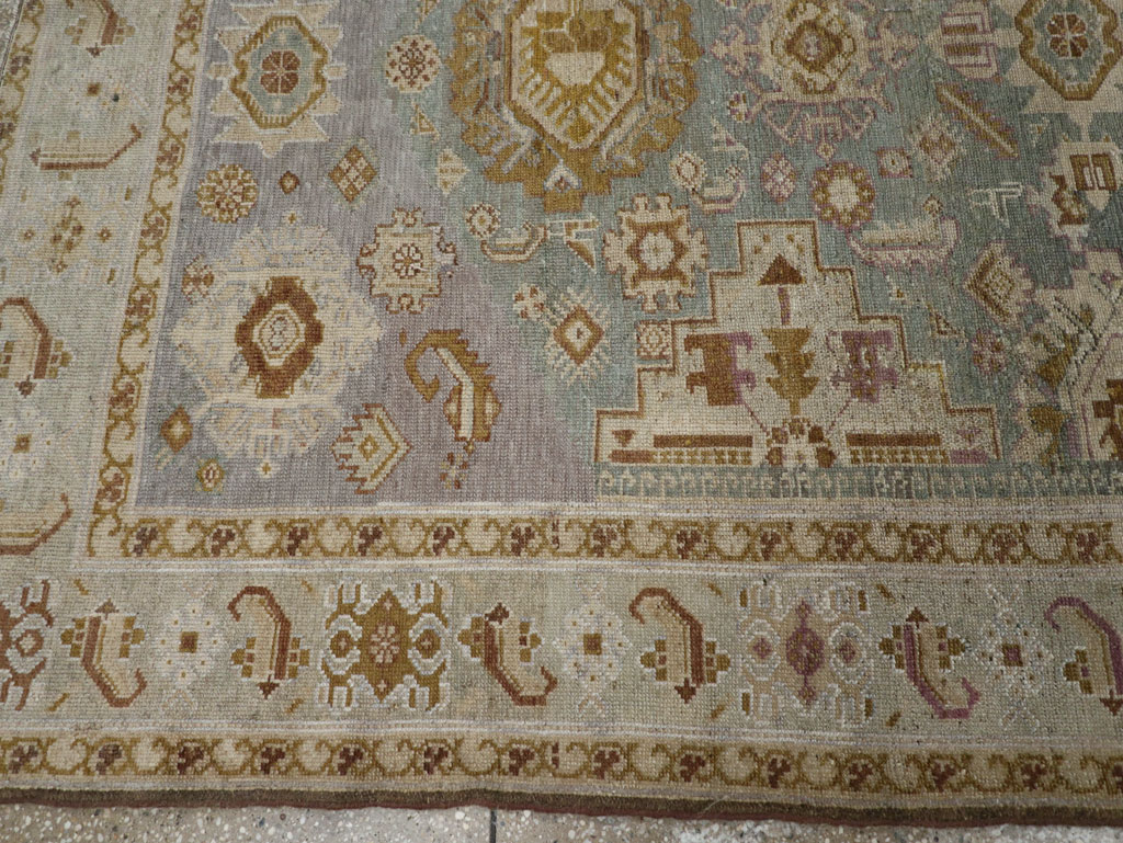 Antique Persian Malayer Wide Gallery Runner, No.24083 - Gsblank