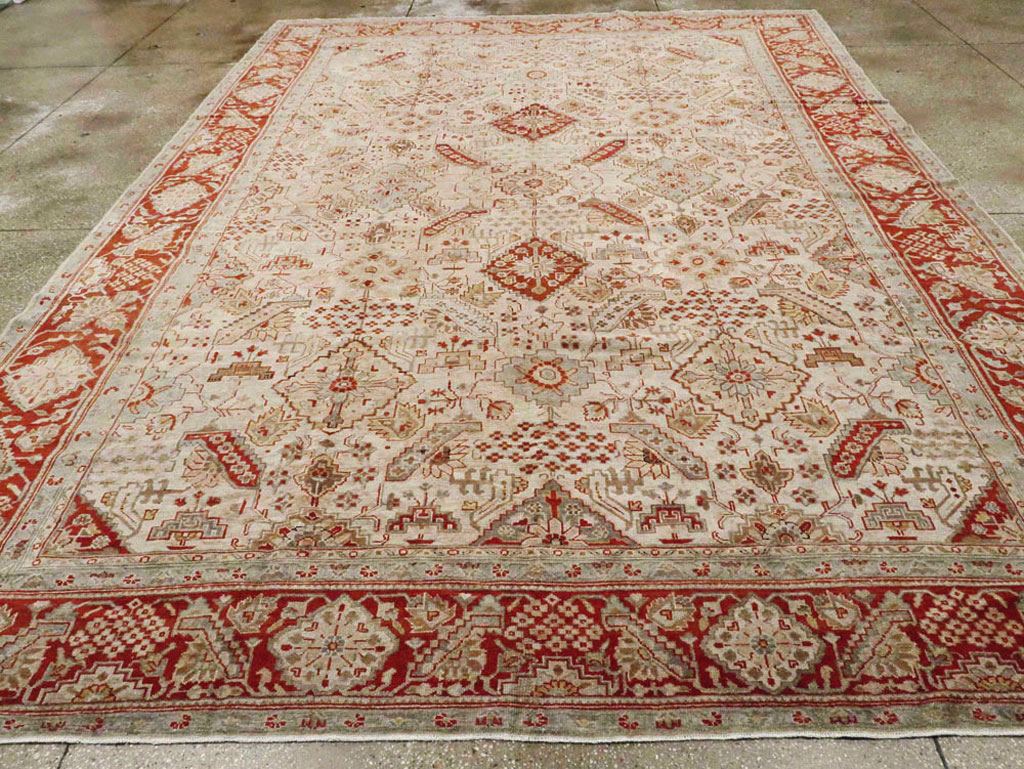 Antique Persian Malayer Carpet, No.24085 - Gsblank