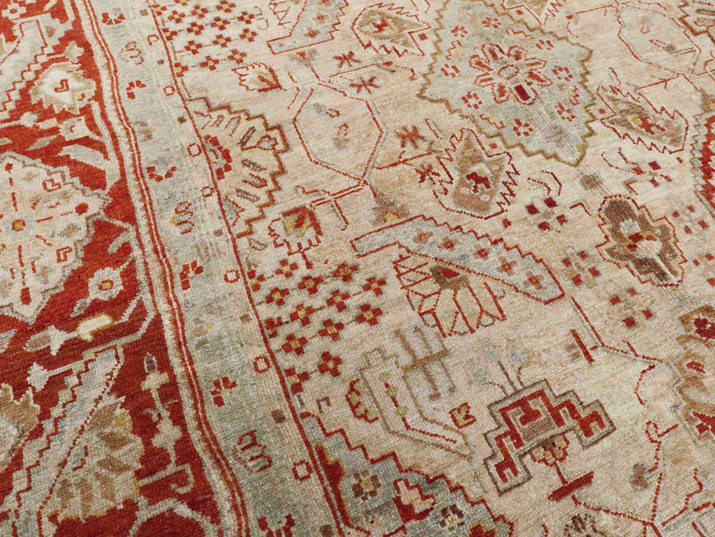 Antique Persian Malayer Carpet, No.24085 - Gsblank
