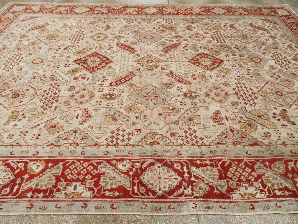 Antique Persian Malayer Carpet, No.24085 - Gsblank