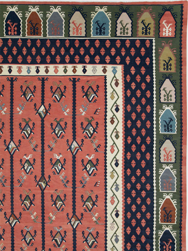 Oversize Vintage Turkish Kilim, No.24086 - Gsblank
